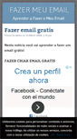 Mobile Screenshot of fazer-meu-email.info